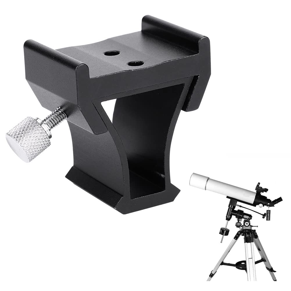 Telescope Finderscope Mount, Aluminium Alloy Mount Dovetail Slot Plate Groove Screw Accessory for for Meade,for Orion Schmidt-Cassegrain