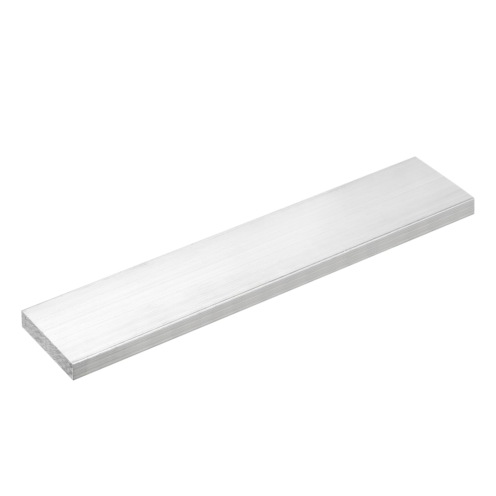 Photo 1 of uxcell Square Aluminum Flat Bar, 3/8" Thick 2" Width 10" Length Square Aluminum Bar 6061 Aluminum Flat Plate, 10 x 50 x 254mm T6511 Solid New Mill Stock for Industrial Building