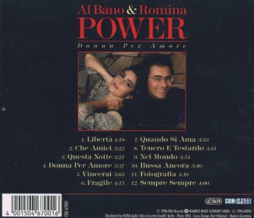 Al Bano Romina Power Donna Per Amore Compass Cbu Amazon Com Music