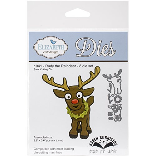 Elizabeth Craft Pop It Up Metal Dies By Karen Burniston-Rudy The Reindeer