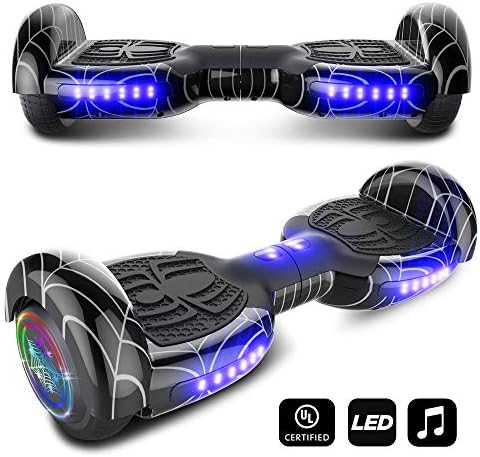 cho Spider Wheels Series Hoverboard UL2272 Certified Hover Board Electric Scooter with Built in Speaker Smart Self Balancing Wheels