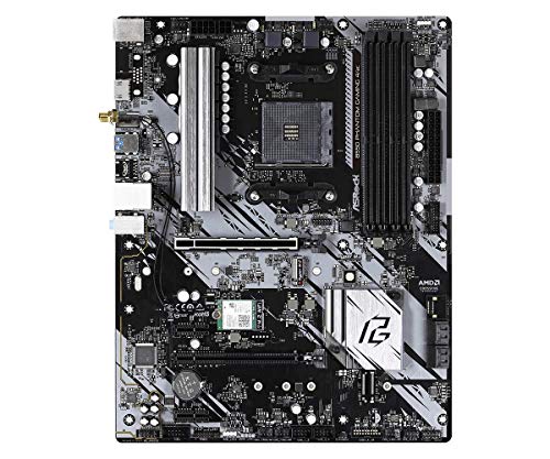 asrock b550 phantom gaming 4 ac es compatible con la placa base de los procesadores amd am4 ryzen / future amd ryzen de tercera generación