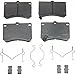 Wagner ThermoQuiet MX473 Semi-Metallic Disc Brake Pad Set