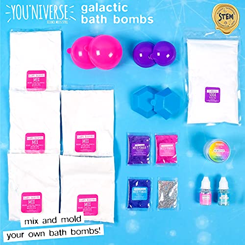 Just My Style You*niverse Galactic Bath Bombs, atHome STEAM Kits for