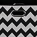 Modern Littles BLDLAUN111 Bold Chevron Folding Laundry Basket Blue