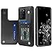 Venoro Galaxy S20 Ultra Case, PU Leather Wallet Case for Samsung Galaxy S20 Ultra 5G 6.9inch Case (Black)