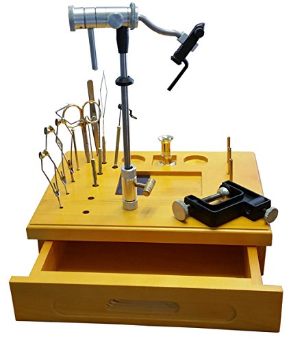 Creative-Angler-Wooden-Fly-Tying-Station-with-Tools-and-Materials Creative-Angler-Wooden-Fly-Tying-Station-with-Tools-and-Materials