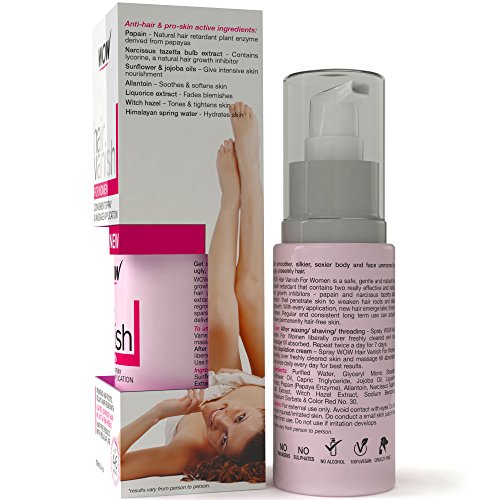 Wow Hair Vanish For Women All Natural Hair Removal Cream Lotion