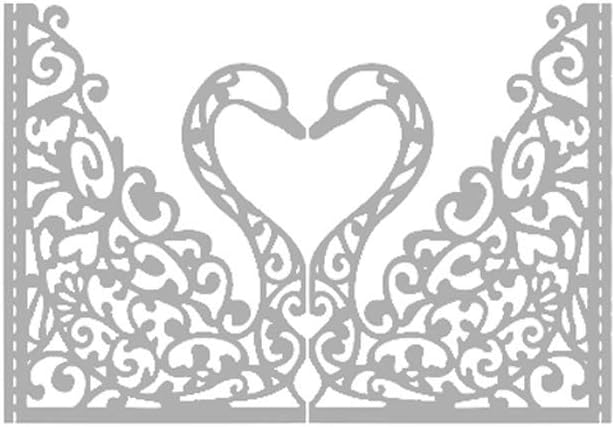 yangerous 2019 New Swan Metal Cutting Dies Stencil DIY Scrapbooking Album Stamp Paper Card Embossing Craft Decor