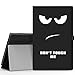 MoKo Case for Fire HD 10 - Slim Folding Cover with Auto Wake / Sleep for Amazon Kindle Fire HD 10.1 Inch Display Tablet (2015 Release Only), Don't Touch Me