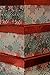 Christmas Gift Boxes; set of 4 foil boxes in different sizes with shiny colorful Snowflakes