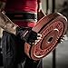 Harbinger Pro Wristwrap Weightlifting Gloves with Vented Cushioned Leather Palm (Pair)