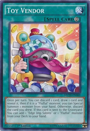 Yu-Gi-Oh! - Toy Vendor (NECH-EN060) - The New Challengers - 1st Edition - Common
