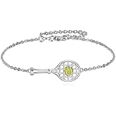 YAFEINI Tennis Bracelet 925 Sterling Silver Tennis Bracelets Sport Jewelry Gifts for Women