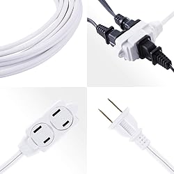 GE 3-Outlet Extension Cord with Multiple Outlets 9