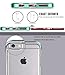 iPhone 6s Plus Case, Ansiwee Reinforced Frame Crystal Highly Durable Shock-Absorption Flexible Soft Rubber TPU Bumper Hybrid Protective Case for Apple iPhone 6s/6 Plus 5.5inch (Mint Green)