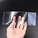 Erlvery DaMain 400 Pieces Resealable Clear Flat Cellophane Bag Plastic Bags Treat Bags Self Sealing Bags for Cookie Candy Bakery Gift (3'' x 7'')