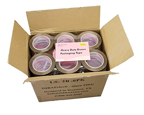 image for iMBAPrice Sealing Tape - 1 Box of Commercial Grade (36 Roll of 110 Yar