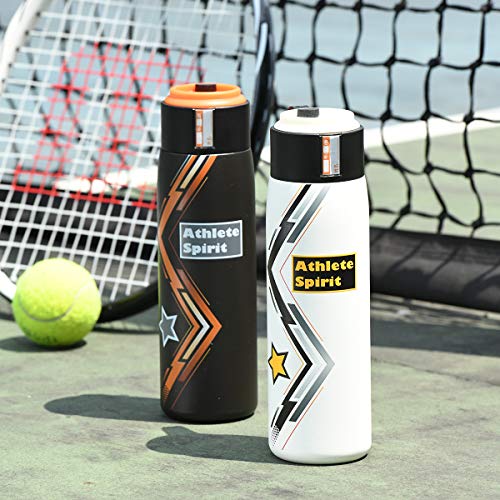 FEIJIAN Thermos Insulated Water Bottle Sport Water Bottle, 17 oz (500 ml)