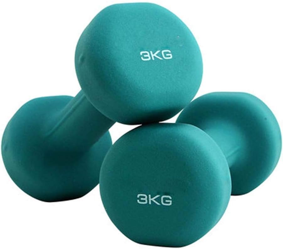 Dumbbells in Pair, Coated Cast Iron Dumbells Weights Set for Women & Men, Neoprene Hand Weights 1/2/3/4/5/8/10Kg Available, Weights Fitness Home Gym Exercise Barbell, Hand Weight