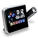 Projection Alarm Clock, Dewanxin Rotating Projection Digital Alarm Clock with LED Backlight & Snooze Display Temperature/Day/Date/Hygrometer/Humidity 12 Hour & 24 Hours