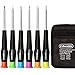 E·Durable Triangle Head Screwdriver Set, Triangle Screws Driver Tool Kit Fix Electronic Toys - for Thomas McDonald's Toy Repair & Battery replacement, in carry pouch (Toy Triangle Driver Set)