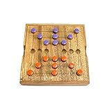 Nine Mens Morris or Mills - Wooden Peg Game