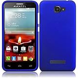 Alcatel One Touch Fierce 2 / Pop Icon A564C ( Metro PCS / T-Mobile / Straight Talk ) Phone Case Accessory Cool Blue Hard Snap On Cover with Free Gift Aplus Pouch