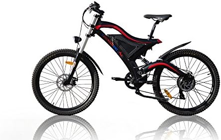 500 W Hub Motors Bike 26x.2.0 Forgo Zoom Fork 11,6Ah Lithiun battery + LCD Screen E-Bike Electric Bike 26 Inches