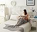 Amazing Mermaid Tail Blanket by ACRIMAX – Comfortable & Soft Design, Unique Fish Scale Knit Pattern, Eco-Friendly & Hypoallergenic Material, Large & Warm Snuggle Companion, Breath-Taking Gift Idea