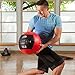 JFIT Wall Ball, Red/Black, 25 LB