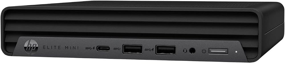 HP Elite Mini 600 G9 i5-12500T 8GB DDR5 256GB NVMe SSD WiFi 6 Win 10/11 Pro