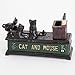 Bits and Pieces - Money in the Kitty Cast Iron Bank - Collectible Cast Iron Mechanical Bank
