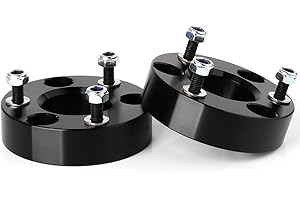 2" Front Leveling Lift Kits for 2006-2024 Dodge Ram 1500 4WD, JiiinMiiin Raise 2 Inch Front Strut Suspension Spacers,Black