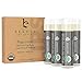 Organic Lip Balm Peppermint - 4 Pack Organic Gifts for Women, All Natural Lip Balm Valentine's Day Gifts, Lip Balm Hydrating Beauty Gifts for Adults, Women, Men, Teens & Kids, Lip Moisturizer