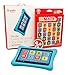 Nabi 2 Tablet Bumper Case with 26 Piece Kinabis Letter Pack Bundle - Educational and Interactive Alphabet Letters with Protective Blue Tablet Case for Kids Ages 3 Plus