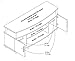 Ameriwood Home Carson TV Stand for TVs up to 50