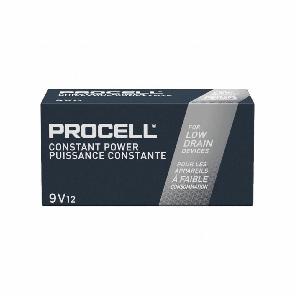 ProCell 12 Alkaline Batteries, 9V, 12/Box