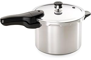 Presto 6-Quart Aluminum Pressure Cooker, Silver