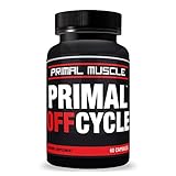 PRIMAL OFF-CYCLE - Post Cycle Therapy Support (PCT) - Users Report Best Testosterone Booster, Liver Support and Estrogen Blocker (Aromatase Inhibitor) - 60 Capsules, 30 Day Cycle