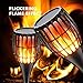 YUJENY Solar Flame Torch Lights Upgraded, Waterproof Dance Flame Lighting Solar Garden Light Outdoor Landscape Decoration Lighting Dusk to Dawn Auto On/Off (1 Pack)