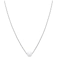 Amazon Essentials 14K Gold or Sterling Silver Freshwater Pearl Pendant Necklace