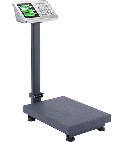 Smart Digital Postal Scale, 440 Pounds Digital Heavy Duty Transport Scale Durable Stainless Steel Pan Suitable Warehouses Home Office Express Companies Office