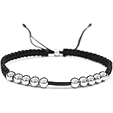 YOTHIWAD Golf Stainless Steel 10 Beads Score Counter Bracelet Golf Stroke Count Bracelet Resizable and Easy to Adjust Golf Round Scoring Tracker Durable and Stylish Golf Accessory