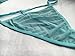 Lalagen Women's Lace Sheer Strappy Deep V Neck Sexy Plus Size Lingerie Set Acid Blue 2XL