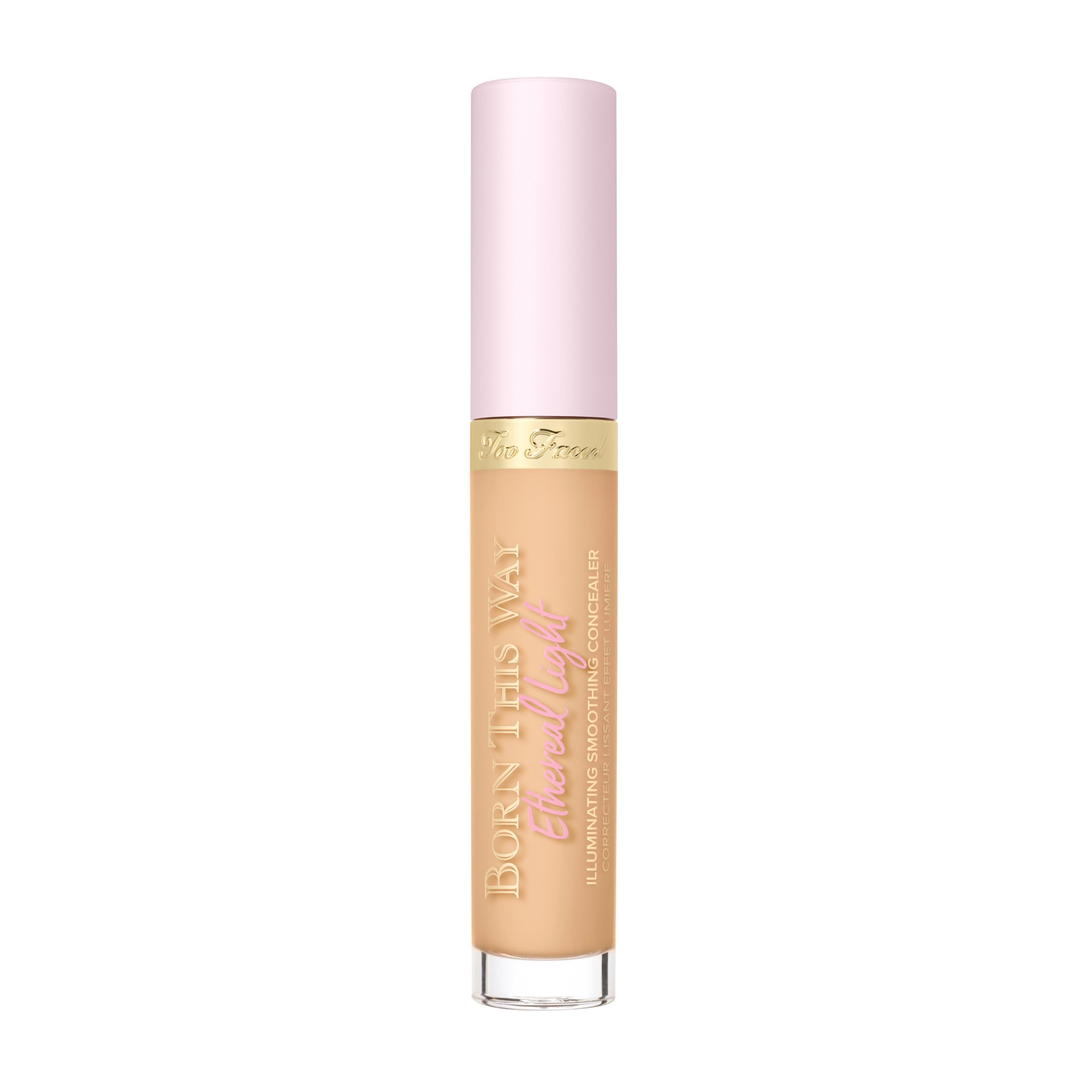 Too Faced Born This Way Ethereal Light Illuminating Smoothing Concealer | With Hyaluronic Acid, Conceals + Brightens Dark Circles, Non-Creasing + Waterproof, 0.16 Fl Oz, Pecan