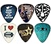Creanoso Cool Guitar Picks (12-Pack) - Cool Music Gifts & Guitar Accessories for Unisex Musicians, Men & Women Professionals – Great Rewards Token for Music Lovers & Guitarists