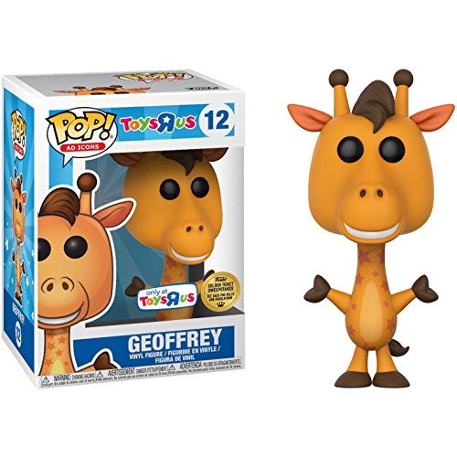 Funko Geoffrey [Golden Ticket] (Toys R Us Exclusive) POP! Ad Icons Vinyl Figure + 1 American Cartoon