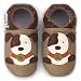 Momo Baby Infant/Toddler Puppy Taupe Soft Sole Leather Shoes - 0-6 Months/1-2.5 M US Infant