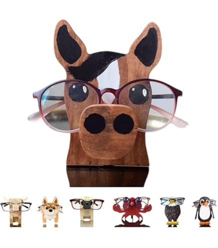 アクセサリー The Letters HORSE FACE GLASSES HOLDER Silver-Horse-Face-Glasses-
